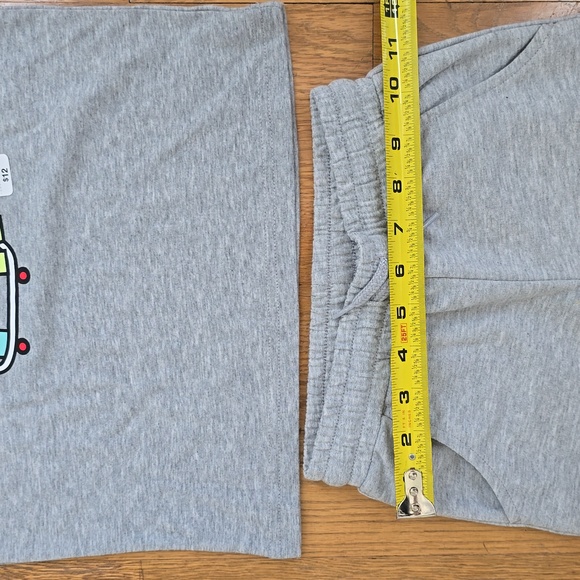 OKIE DOKIE TODDLER BOYS GRAY SHORT SLEEVE SKATER TEE SHIRT & SWEATPANTS 5T - Picture 7 of 13